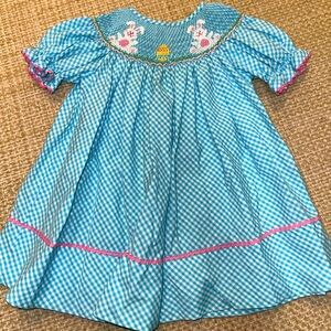Velani Classics Easter Bunny Dress- 9M